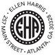 Circle Monogram Round Address Labels Image 2 of 2